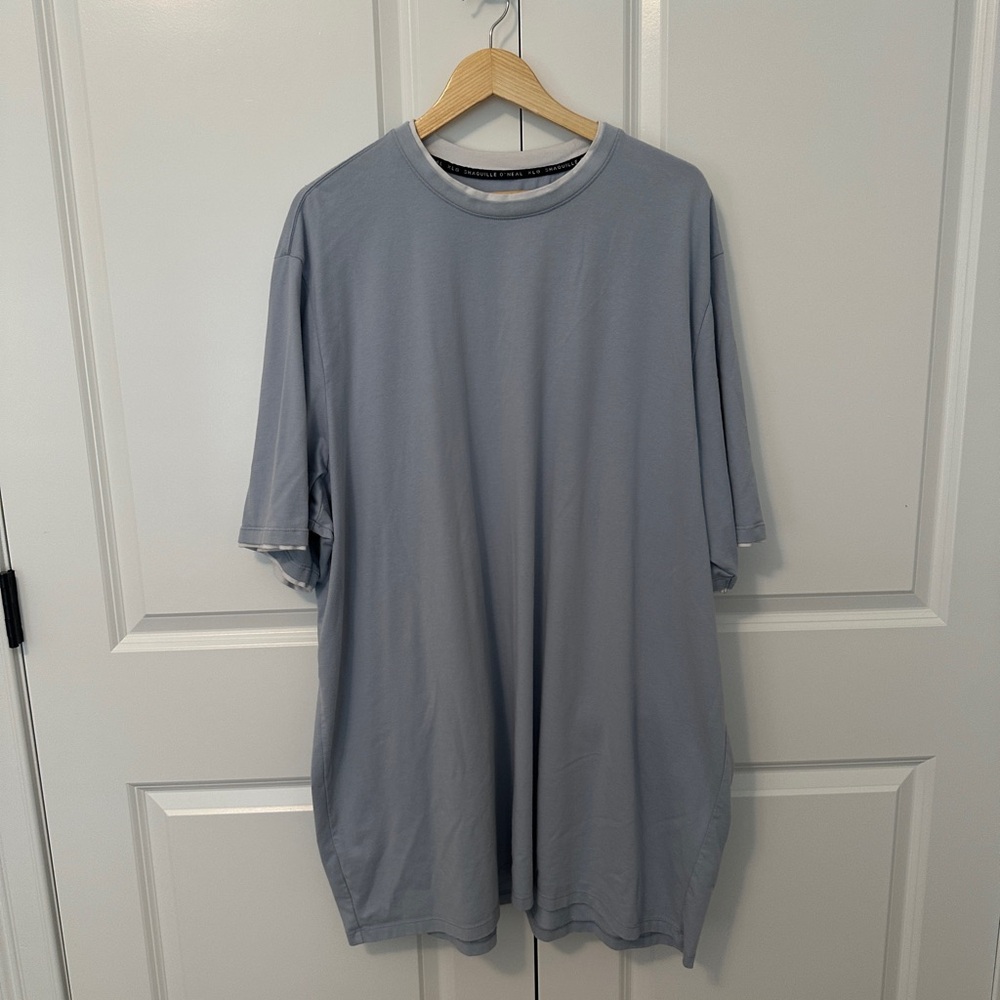 Men's Big&Tall Light Blue T-Shirt -3XLT